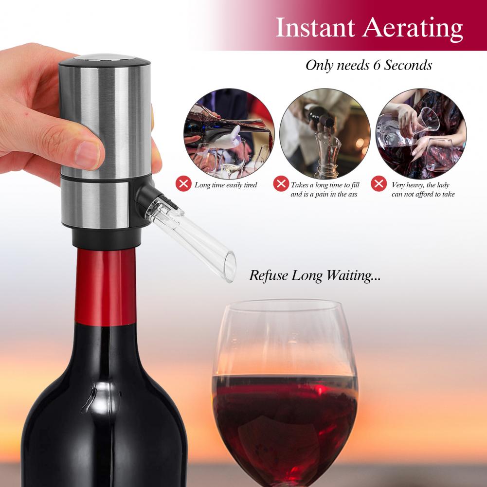 Kitchinn Store - Electric Wine Aerator Pourer